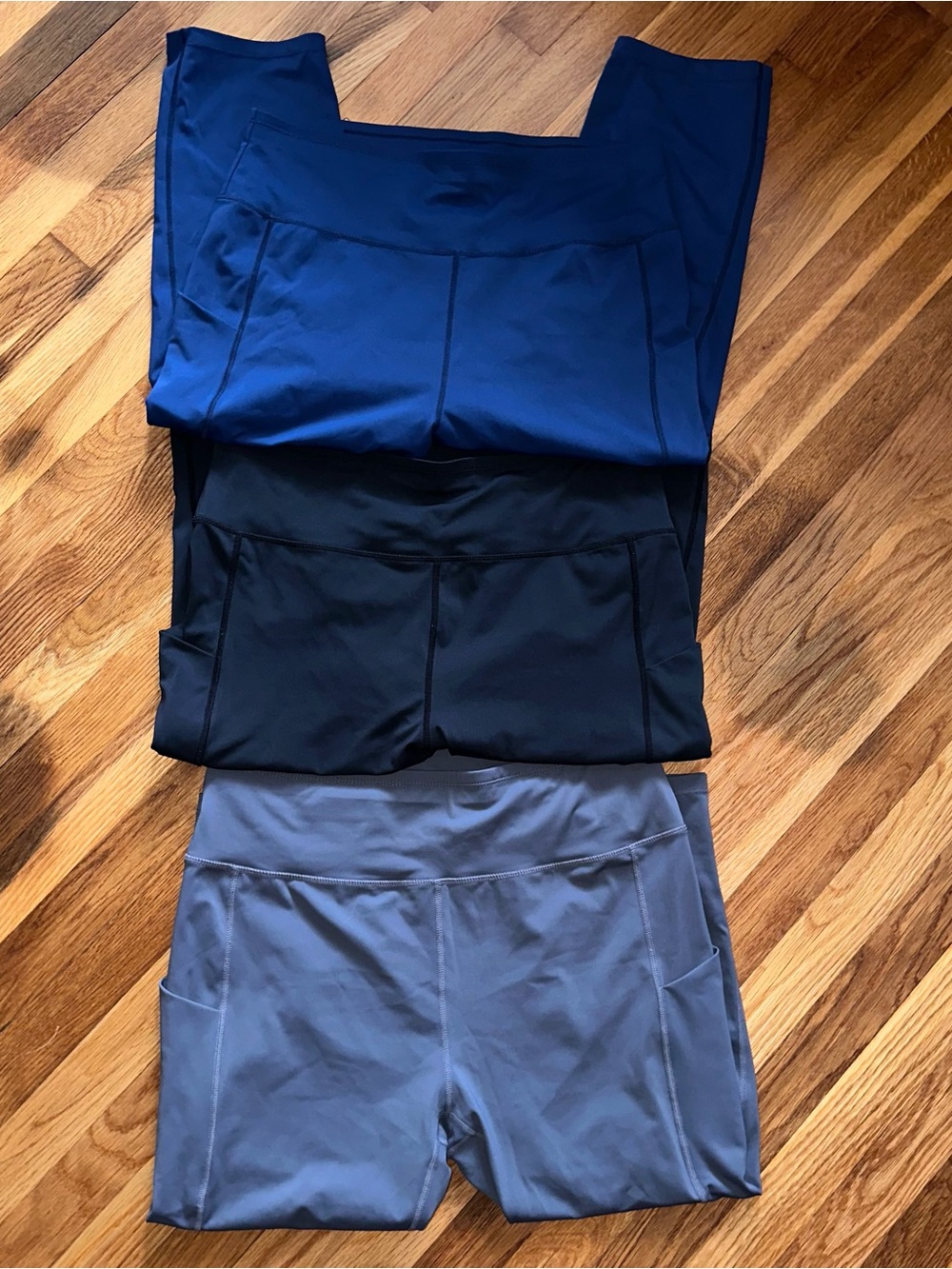 Sports Wear Bundle of 3 Women's 2XL Activewear Leggings Workout Pants Pockets